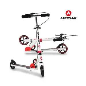 어린이 청소년 접이식 킥보드 높이 조절 핸드 풋 브레이크 바퀴 145mm 야외
