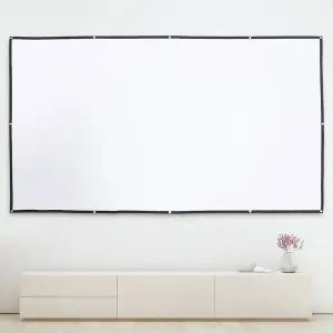 휴대용 빔스크린 16대9비율 330x187cm 대형스크린 가정용스크린