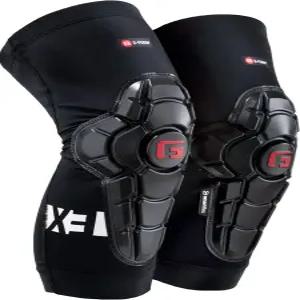 G-Form Pro-X3 산악 자전거 무릎 보호대 - 선수용 자전거용 압박 슬리브 등 지지용 보호 패드