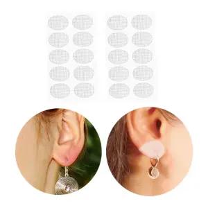 귓볼 늘어남 방지 이어홀 투명 스티커 테이프 10P bHn2+8SqI
