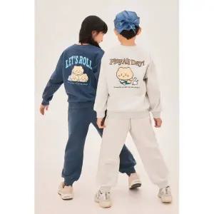 [백화점 정품] 25FW 스파오 SPAO 키즈 [키즈] [망그러진곰] 상하세트 (기모) SPSMF4TKU4