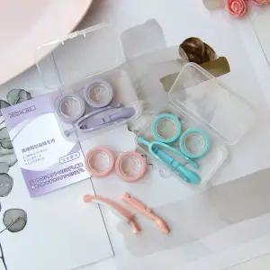 통 290 케이스 렌즈 보관통 실리콘 휴대용 휴대용 렌즈 실리콘 케이스 집게