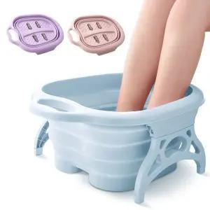 접이식 족욕기 지압 욕통 발 종아리 폴딩 휴대용욕바구니 욕기 종아리욕 휴대용 욕바스켓 욕대야 간편 딩욕