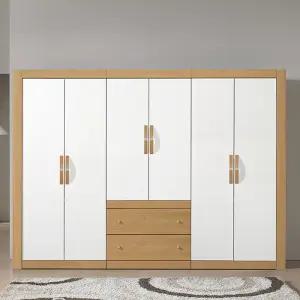 동서가구 모던DL 아카시아콤비 260cm 장롱 DF901803-1