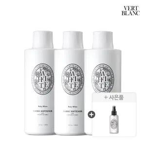 [2+1+증정품]베르블랑 아기 섬유유연제 본품/리필 1L 3개+섬유탈취제 증정