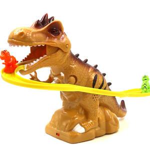 공룡시대 터널 공룡 미끄럼틀 레이서 완구 트랙완구