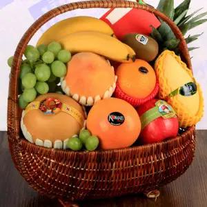 [롯데백화점]과일박사 수피아 과일바구니 세트(실배송사진 문자전송,배송정보참고) /