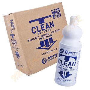 티크린 1000mlx6개입 강력,욕실,화장실,세제, 학교,호텔,모텔,관공서,최저가,청소용품,당일배송