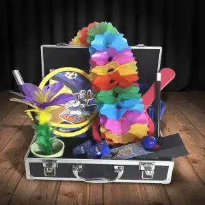 프리미엄 마술키트 초등학생 어린이 마술도구가방세트 학예회 총 8종구성 - 하드케이스/ 7종매직도구