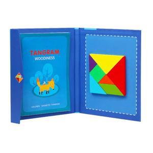 원목 자석 칠교놀이 탱그램 보드게임 B297