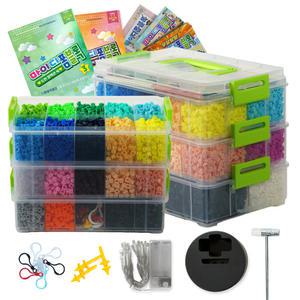 MYTOYS 통큰 프리미엄 디폼블럭세트  8mm 27색상 10050피스 부자재 포함 올인원 키트