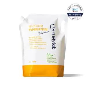 세스코 마이랩 주방세제 프리미엄 2L 리필