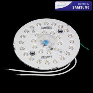 LED모듈 원형다용도등 15W /주광색 원형 방등 직부등 안정기 일체형 리폼 LED모듈 기판 세트 램프 조명 교체