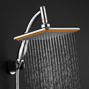 절수 해바라기 샤워기 샤워 헤드 사각 대형 와이드 레인 수압상승 샤워수전 4각 호텔 욕실