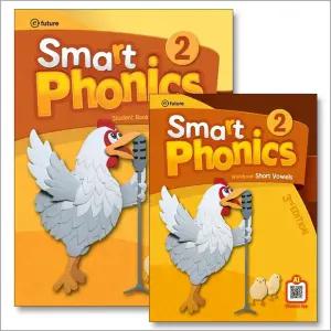 [카드10%] 스마트 파닉스 Smart Phonics 2 교재 워크북 세트 (전2권) (3rd) (AI Phonics App)