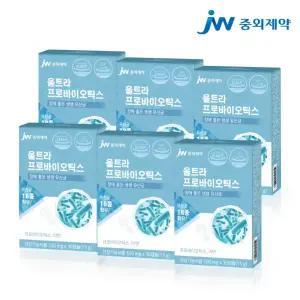 JW중외제약 울트라 프로바이오틱스 유산균 6개월분 락토바실러스 가세리 비피더스 대장 유산균 모유 신바이오틱스