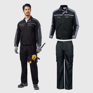 TB-24 TB-1004 봄 여름 가을 검정 블랙 작업복 점퍼 정비복 상의 하의