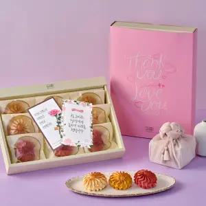 [떡보의하루본사직영/떡편] 떡편 상투과자 감사세트(9개입) 어버이날 스승의날 답례 선물