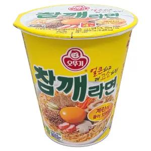 오뚜기 참깨라면 컵라면 6개입 2개