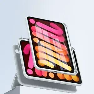 아이패드 미니7 미니6 케이스 분리형 마그네틱 애플펜슬 수납 투명