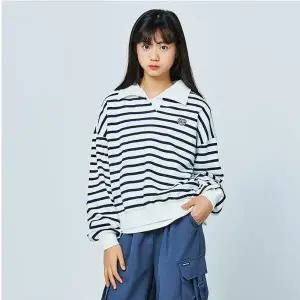 [소이]주니어 스트라이프 카라티셔츠 맨투맨티셔츠 25S1458_CA