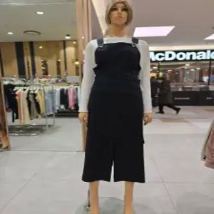 [에고이스트] 빅아웃 포켓 서스펜더 롱 원피스  ER2WO-962