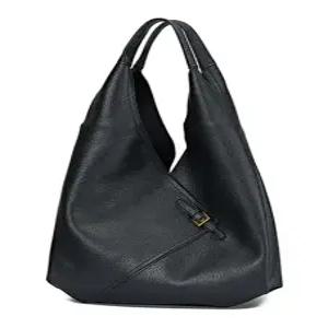 페이크 버클 레더 숄더 호보백 TW4AH012L0)