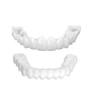 이빨 임시 틀니 교정기 인스턴트 하얀이 치발기 포함 만들기