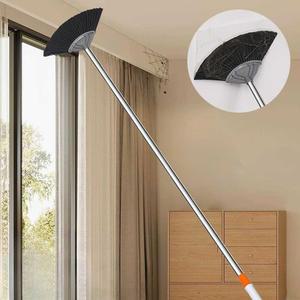 천장 거미줄 벌레 먼지 막대 1 틈새 퇴치 거미줄제거기 청소솔 장대솔 연장 방충망