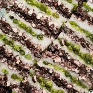 명가삼대떡집 완두콩 듬뿍 넣은 전통방식 완두배기팥시루떡