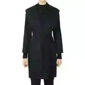 디몬트 막스마라 여성 메시 벨트 울 코트(네이비) 2529016061600 012