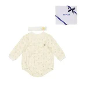 [롯데백화점]압소바 압소바 미니미 모달 바디슈트 헤어밴드세트 A2510615