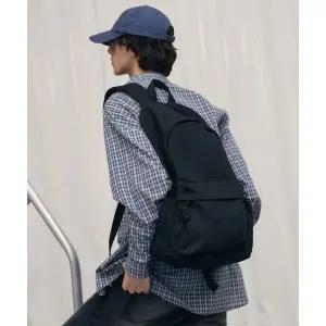 레더리 LEATHERY 바시티 코튼 백팩 [BLACK]