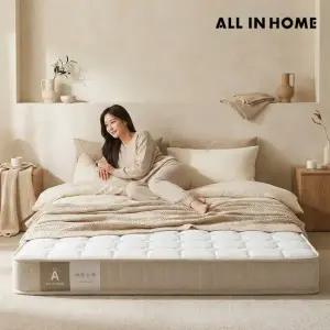 올인홈 롤팩 매트리스 딥슬립 수면 고밀도 폼 에어메쉬 꿀잠 토퍼 매트리스 슈퍼싱글 퀸)