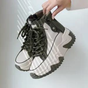 바클 플랫폼 하이탑 집업 스니커즈 7cm