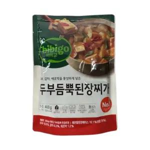 CJ 비비고 두부듬뿍 된장찌개 460g x 12개