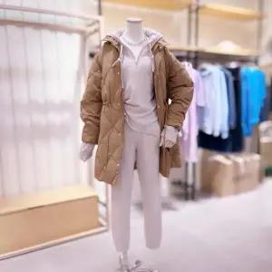 SJ4JPF41M_스트링 야상형 다운 퀄팅 롱 점퍼