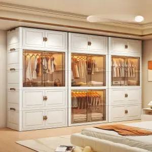 이동식 접이식옷장 플라스틱 조립식 장롱