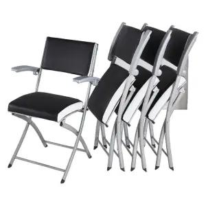 접이식 팔걸이 등받이 의자 강당 강의실 다용도 회의 폴딩 사무용