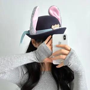 디아브 주디 모자 토끼귀 모자 코스튬 파티 퍼포먼스 소품 주토피아