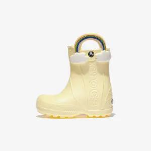 크록스 핸들 잇 레인보우 레인 부츠 토들러 색상 BUTTERCREAM CRS211118