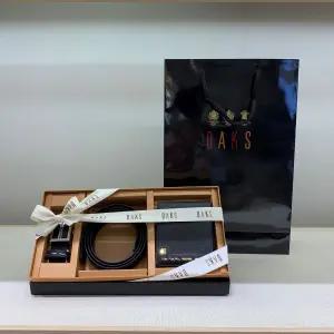 백화점 브랜드 닥스 DAKS DBWA0E914W3 DBBE0E990BK 지갑벨트 SET리본포장쇼핑백동봉 677936