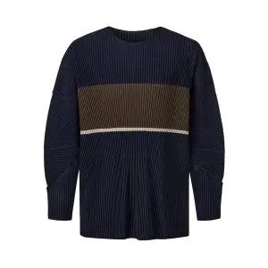 [플리츠미](의정부점)옴므 투톤 컬러 블록 티셔츠_UPTSF025002