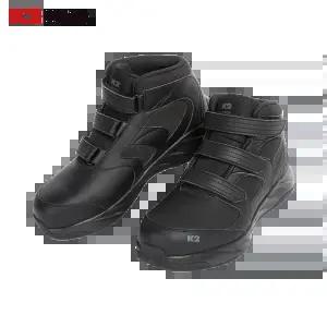 케이투세이프티 K2-117BK 논슬립 안전화 보통작업용 벨크로 작업화 블랙