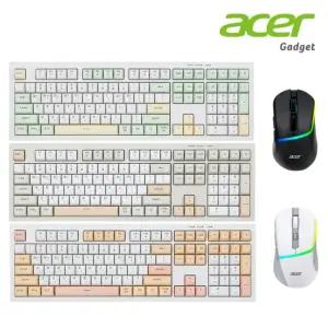 에이서 유선 멤브레인 키보드 유무선 게이밍 마우스 패키지