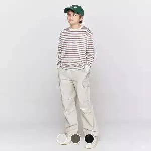 [지오다노주니어] 03116504 코튼 밴딩 카고 팬츠