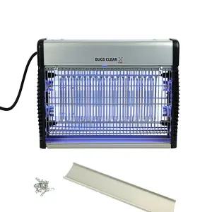 가정용 업소용 전기 전자 모기퇴치기 벅스클리어 벌레 포충기12W