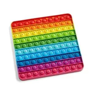 어린이 집콕놀이 1-100까지 수배열포퍼 푸시팝 트랜드 말랑이 팝잇