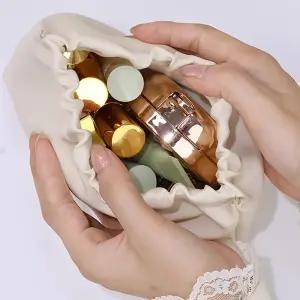 쿠션 립스틱파우치 가죽 화장품 자석파우치