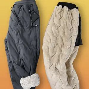 남성 패딩 바지 울트라 융털 일자타입 레저 외출 물빠짐 방지 세탁 편리